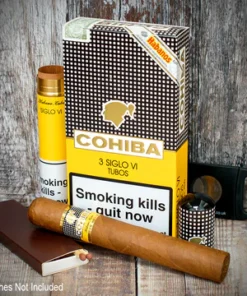 Cohiba Siglo VI (Tubos) Cuban Cigars - 3 pack