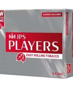 JPS Players Easy Rolling Tobacco (Limited Edition) - 32g Pouch: Premium Quality for the Discerning Smoker