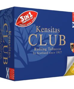 Kensitas Club Tobacco Hand Rolling 50g Pouch — Premium Hand‑Rolling Tobacco Blend