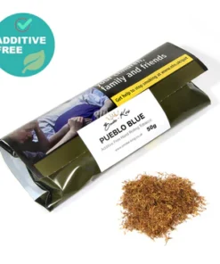 Pueblo Blue Additive-Free Hand Rolling Tobacco - 50g Pouch