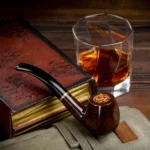 Smoke-King Pipe Smoker's Starter Kit - Brown Leather Pouch