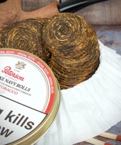 Peterson De Luxe Navy Rolls Pipe Tobacco - 50g Tin