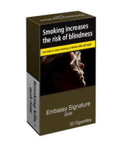 Embassy Signature Gold King Size – 20 Cigarettes UK